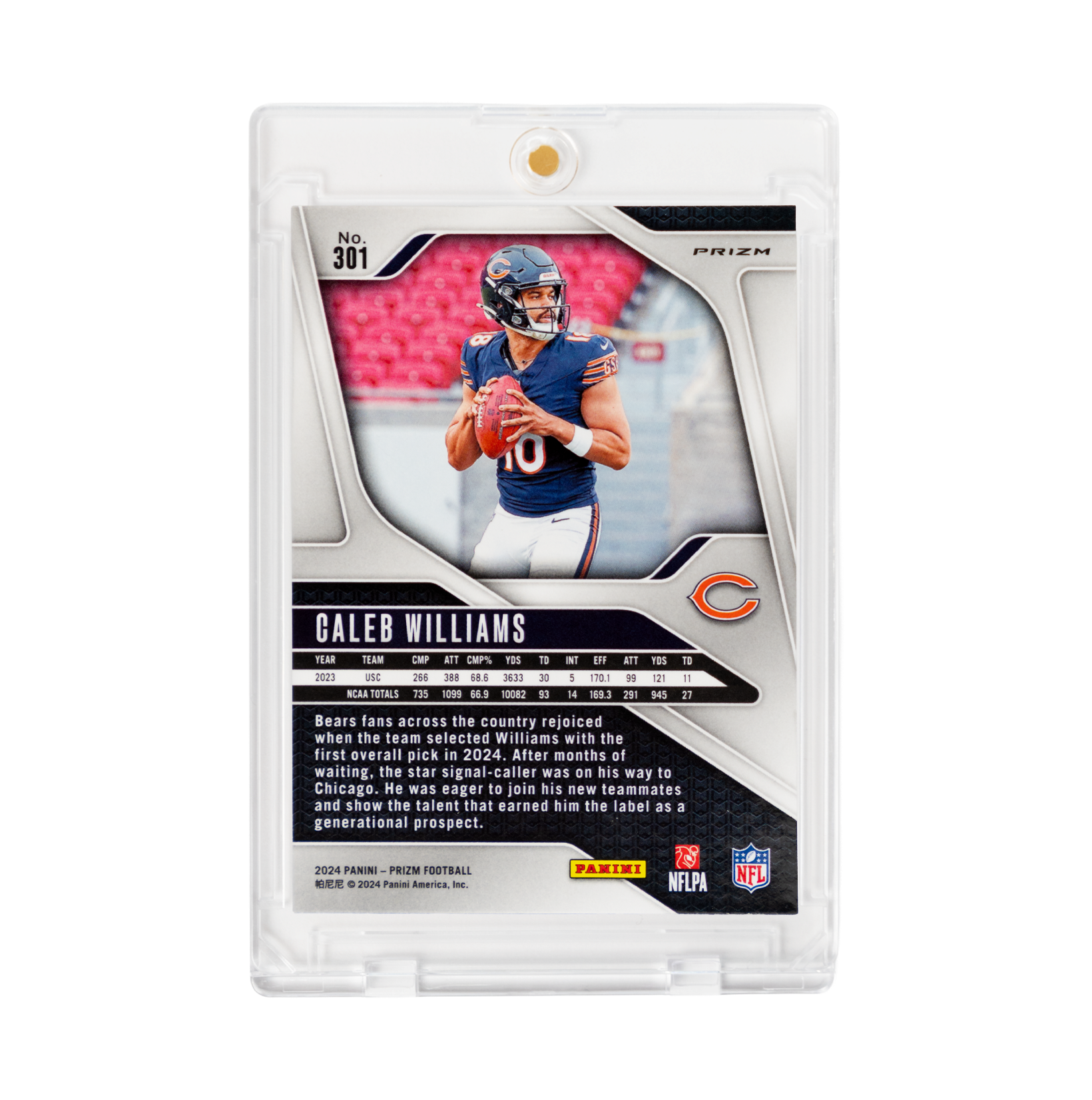 Caleb Williams Rookie Card #301
