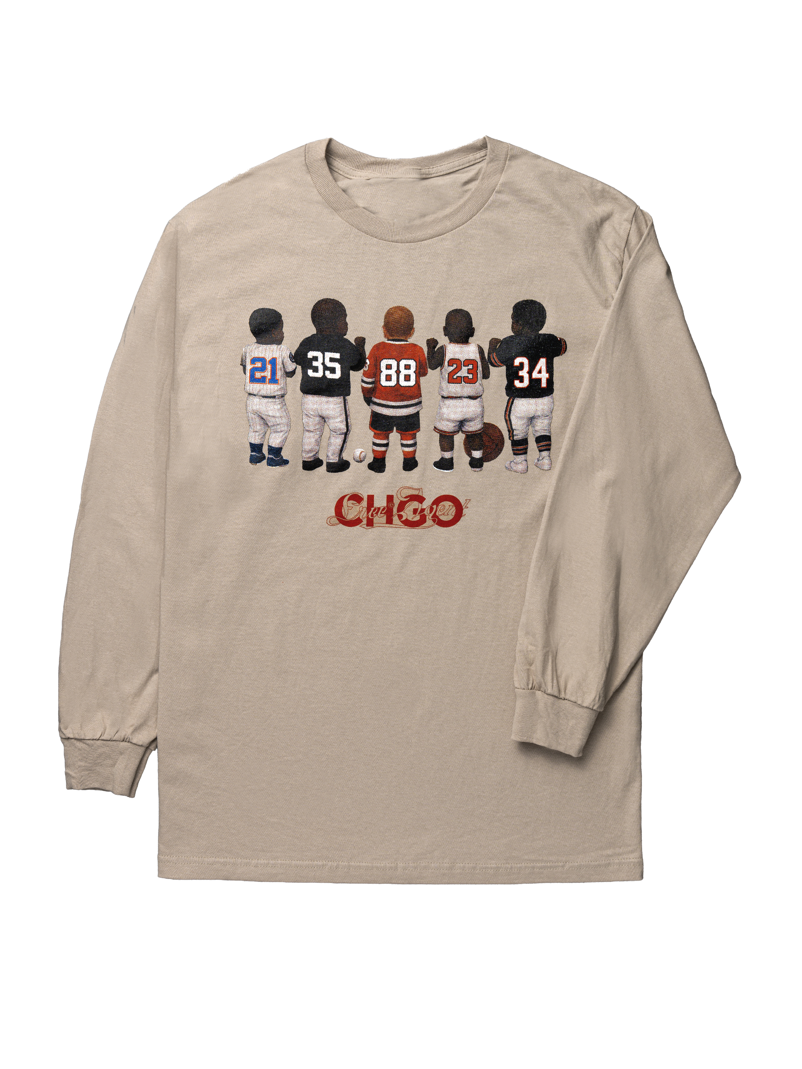 CHGO X Free Agent Icons Long Sleeve Tee